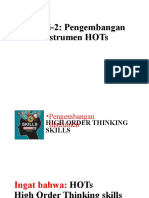 MATERI-2 - PENGEMBANGAN HOTs