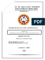 Informde de Practicas Modulo Ii