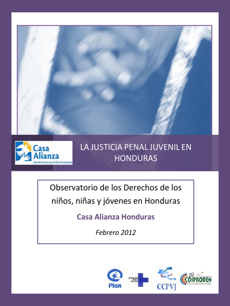 Justicia Penal Juvenil en Honduras | PDF | Derecho penal | Derechos de ...