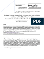 Exchange Rate and Foreign Trade: A Comparative Study of Major South Asian and South-East Asian Countries