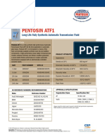 Pentosin Atf1: Long-Life Fully Synthetic Automatic Transmission Fluid