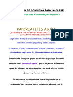 Pancreatitis Aguda: Elaboración de Consigna para La Clase