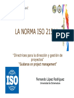 ISO 21500 Seminario