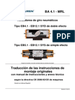 Traducción de Las Instrucciones de Montaje Originales - EB-SYD - ES