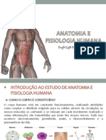 1 Aula - Anatomia e Fisiologia Humana