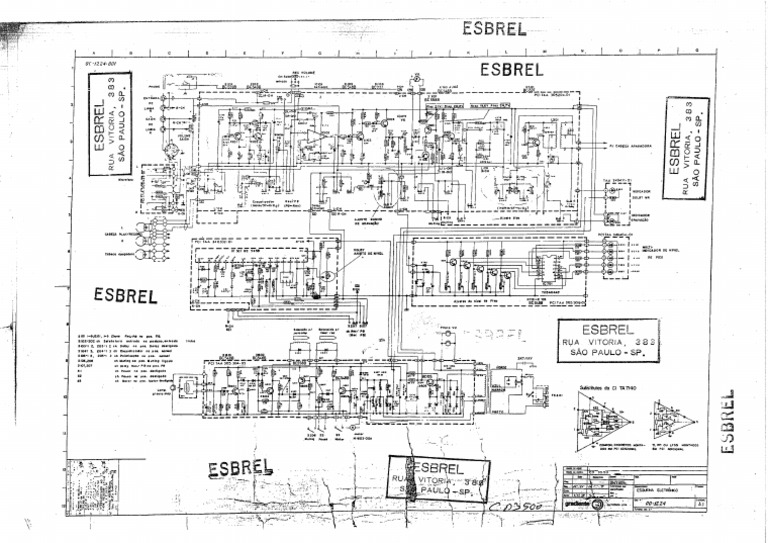 Esquema Tape Deck Gradiente CD3500 PDF