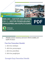 PERTEMUAN 11 ; SISTEM PENDUKUNG PENGAMBILAN KEPUTUSAN