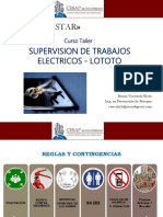 Curso Taller - TRABAJOS ELECTRICOS - LOTOTO