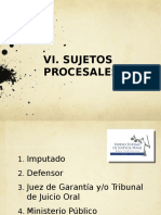 Sujetos Procesales