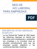 Nociones de Derecho Laboral para Empresas.