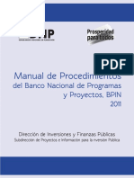 Manual de Procedimiento BPIN 2011