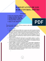 aspectos de control rpevio