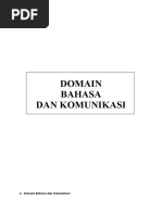 4 - Modul Domain Bahasa Dan Komunikasi