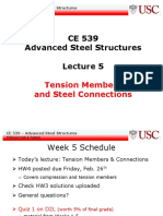 Tension Members and Connections