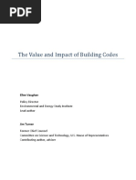 Value and Impact of Building Codes