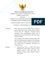 Pedoman Tata Naskah Dinas Pemerintah Kota Tangerang Selatan