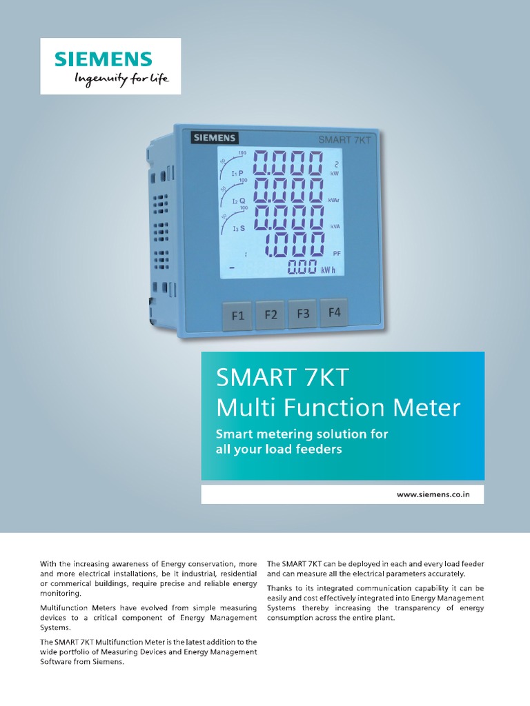 Catalogue - SMART 7KT MFM | PDF
