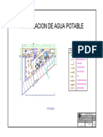 Planos de Instalaciones de Agua Potable