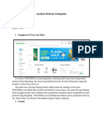 Analisis Website Tokopedia... - Copy