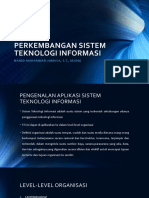 Pengenalan Perkembangan Sistem Teknologi Informasi