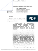 STF reconhece ascensão funcional anterior à ADIN 837