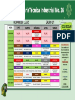 Horario Clases 1i