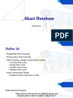 Aplikasi Database 2 Semuah Berfge