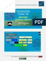 Aula 18.3 - Vocabulário Árvore Genealógica - Tus Clases de Portugués
