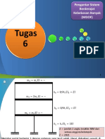 Tugas 06 - Pengantar MDOF Dan Cara Kekakuan