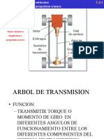 Árboles de Transmisión y Conjunto Diferencial.