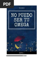 No Puedo Ser Tu Omega - YoonMin - Omegaverse | PDF | café