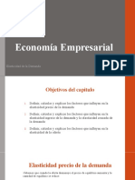Elasticidad de La Demanda - Economía Administrativa