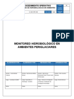 Monitoreo Hidrobiologico