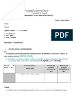 INFORME Lab Virtual Estequiometría 