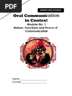 Oral Com Module 1 New