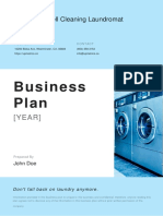 Laundromat Business Plan Example