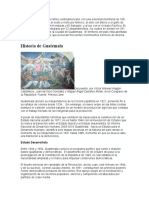 Guatemala Se Sitúa en El Istmo Centroamericano Con Una Extensión Territorial de 108