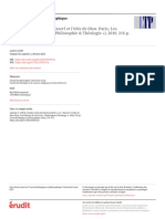 Emmanuel Housset, Husserl Et L'idée de Dieu. Paris, Les Éditions Du Cerf (Coll. Philosophie & Théologie ), 2010, 216 P