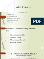 Relativitas Khusus