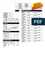 Abilities Powers / Devices: Character Record Sheets v1.1 by Guy Burns