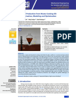 Biodiesel Production From Waste Cooking Oil: Characterization, Modeling and Optimization