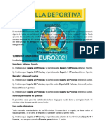 Convocatoria Polla Deportiva Eurocopa