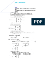 Matrices Exampler Solution