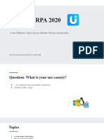 UI - Vision RPA Software 2020