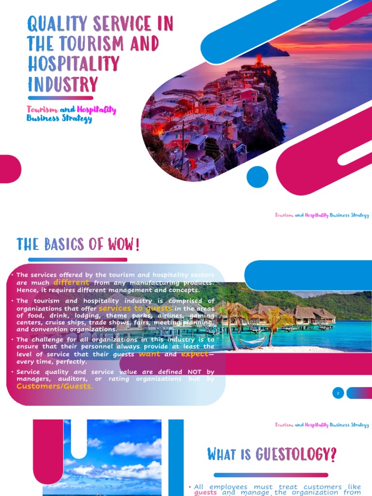Qsm Prelim Tourism And Hospitality Service Strategy Pdf Strategic