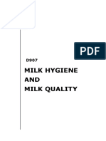 D907 Milk Hygiene and Quality