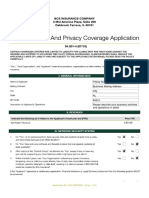 BCS Cyber Liability and Privacy Application (w_ Cyber Deception Section & Terrorism Insurance)