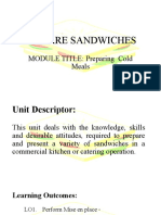 Prepare Sandwiches Lo1