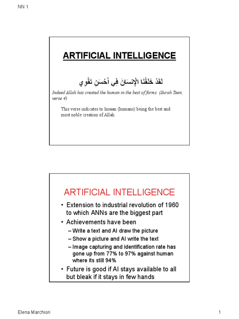 Understanding Artificial Neural Networks | PDF | Neuron | Artificial ...