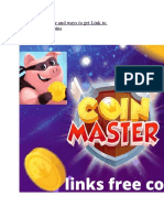 Coin Master Game and Ways To Get Link To Coinmasterfreespins